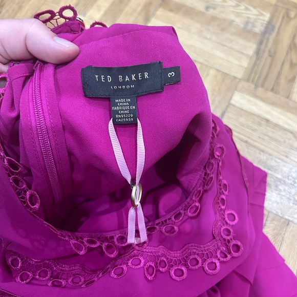 Bnwot Ted baker dress size 3 - Picture 6 of 7